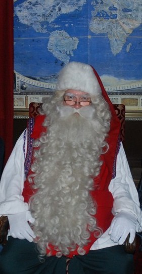 Санта-Клаус в Рованиеми Финляндия