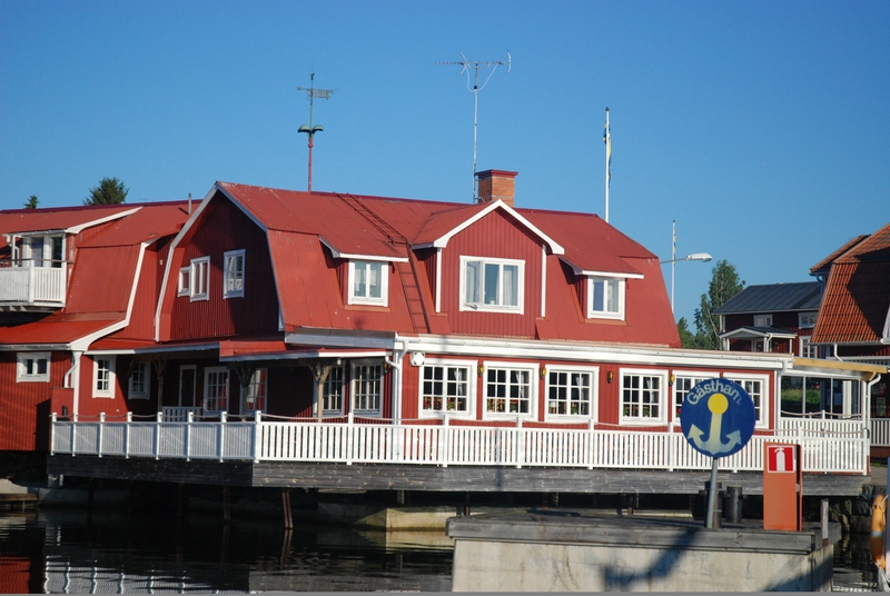 Ресторан рыбных блюд Albertina в Шэрсо (Швеция)